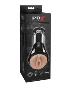 PDX Elite Cock Compressor Vibrating Stroker