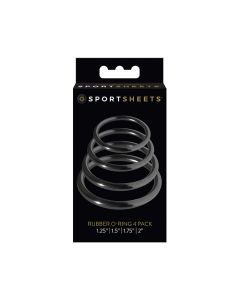 Sportsheets Rubber O Ring - 4 Pack